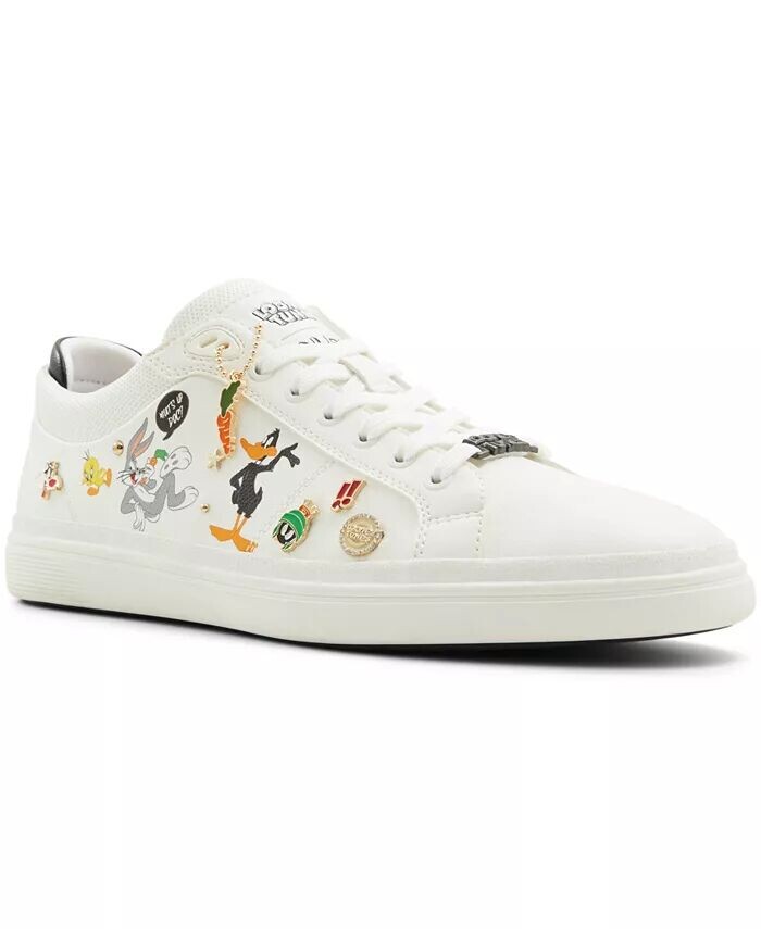 

Мужские синтетические низкие кроссовки Looney Tunes ALDO, белый