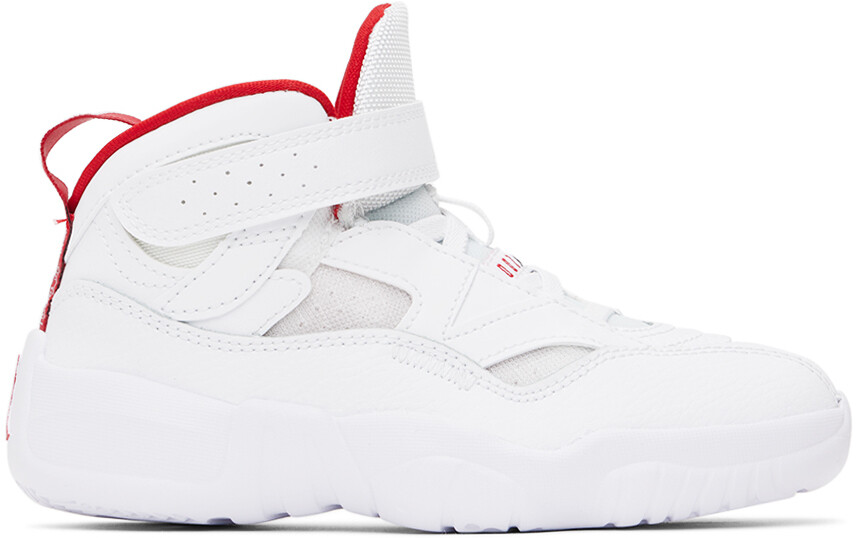 

Белые детские кроссовки Nike Jordan Kids Jumpman Two Trey Little Kids