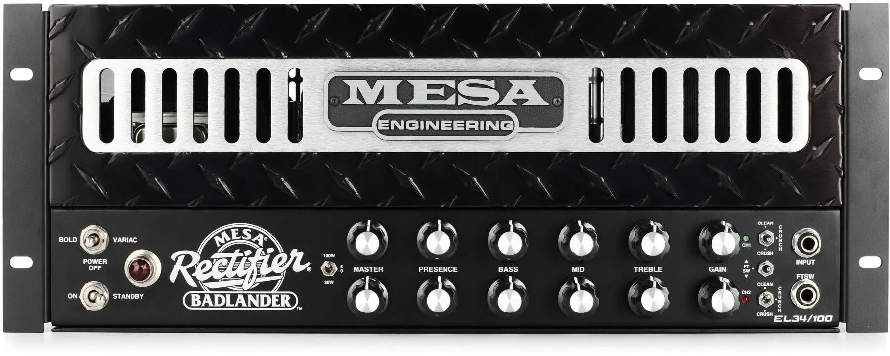 

Выпрямитель Mesa/Boogie Badlander, 100 Вт, монтируемая в стойку ламповая головка