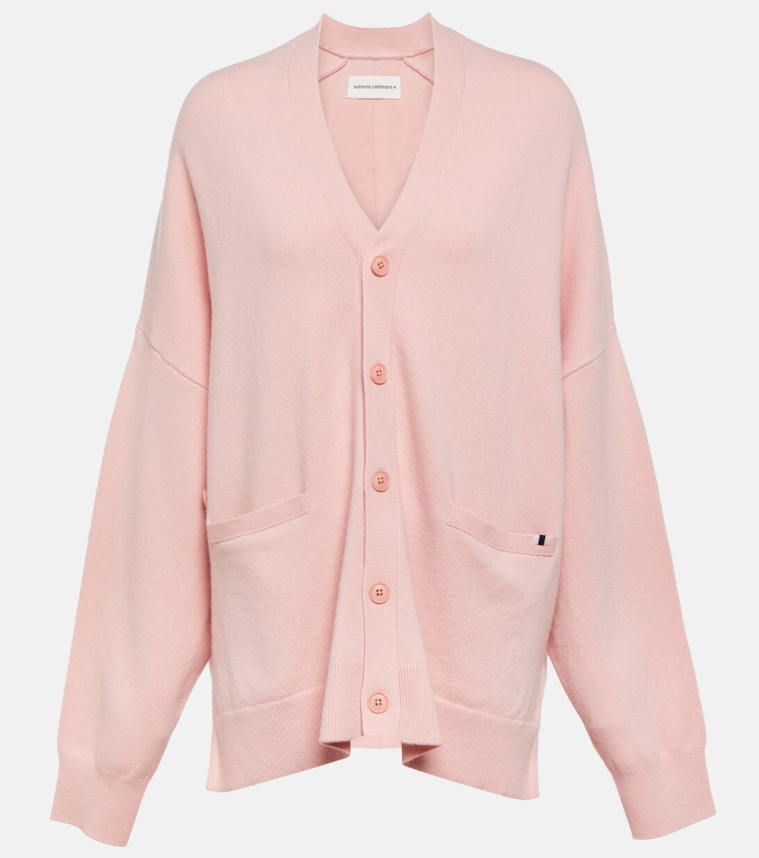 

Кардиган N°24 Tokio из смесового кашемира EXTREME CASHMERE, розовый