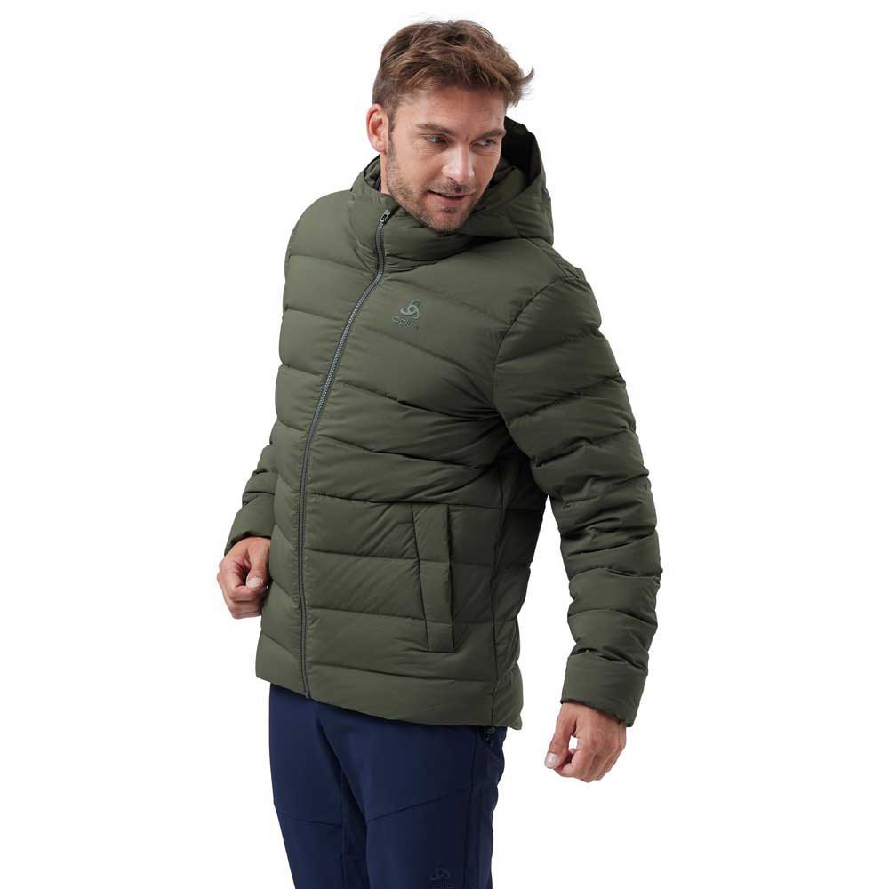 Куртка Odlo Ascent N-Thermic Hooded, зеленый