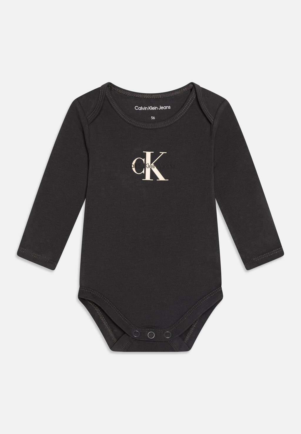 

Боди BABY MONOGRAM UNISEX Calvin Klein Jeans, цвет dark grey