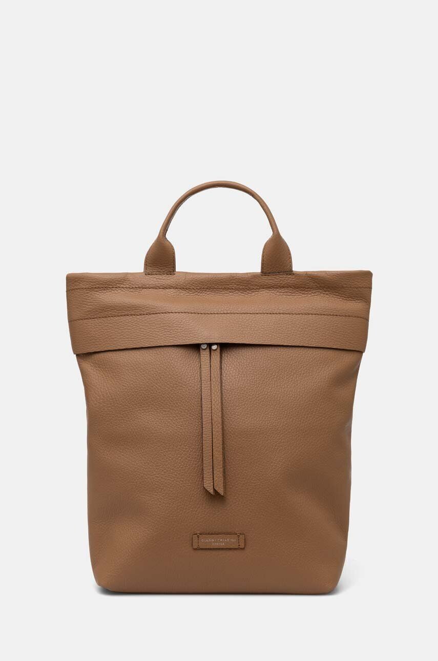 

Gianni Chiarini ANDREA кожаный рюкзак, бежевый
