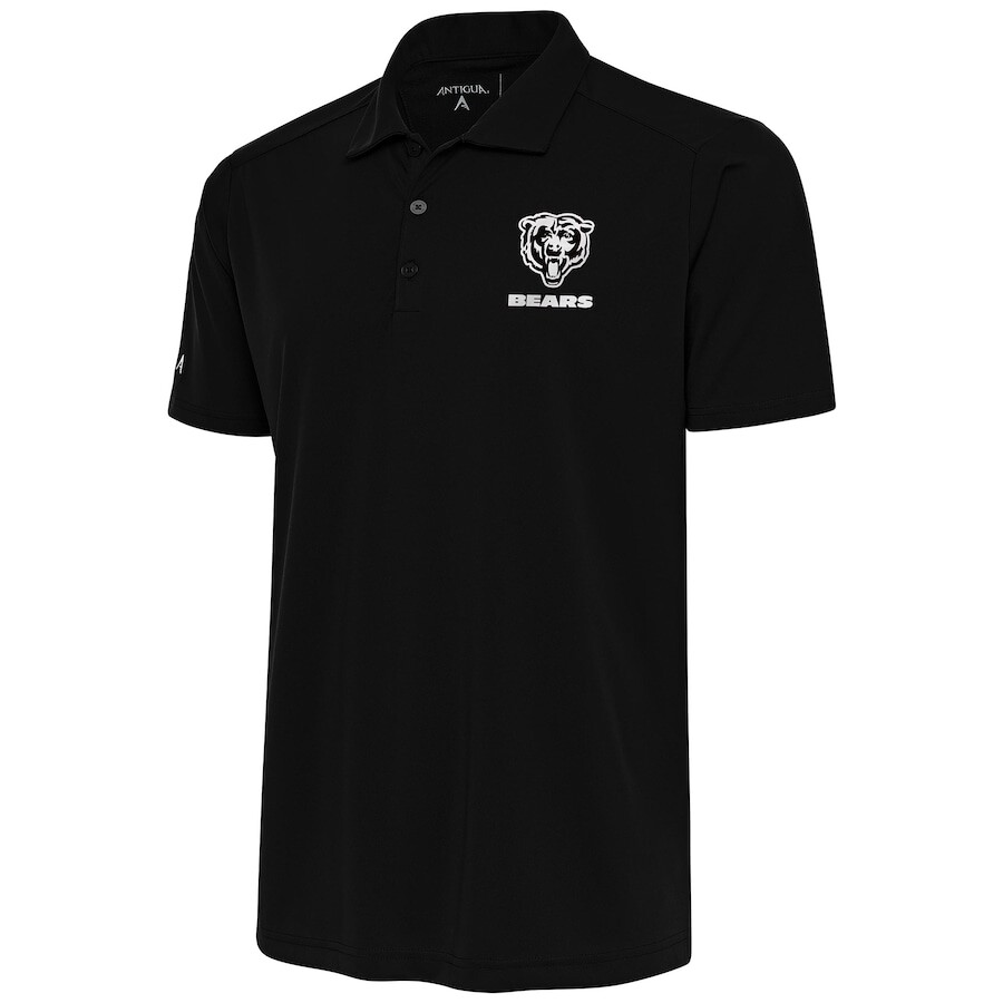 

Поло с коротким рукавом Antigua Chicago Bears, черный