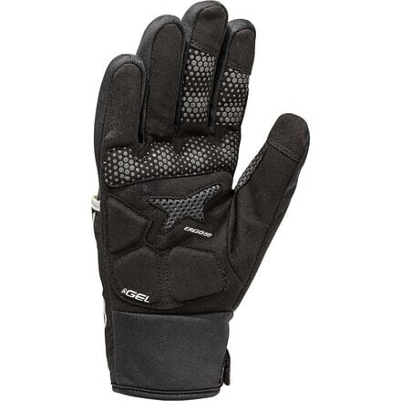 

Перчатки Super Prestige 3 мужские Louis Garneau, черный, Серый
