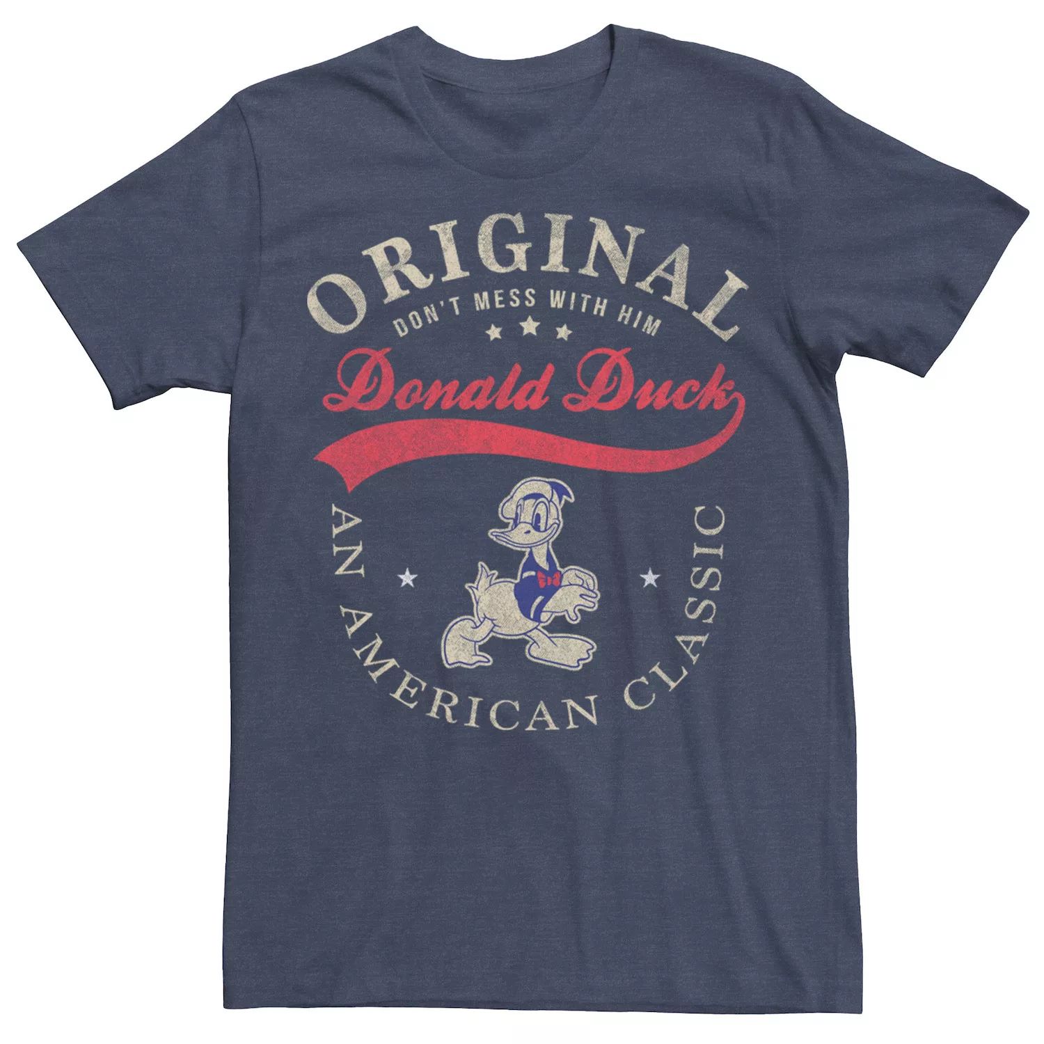 Мужская американская классическая футболка Donald Duck Disney цена и фото
