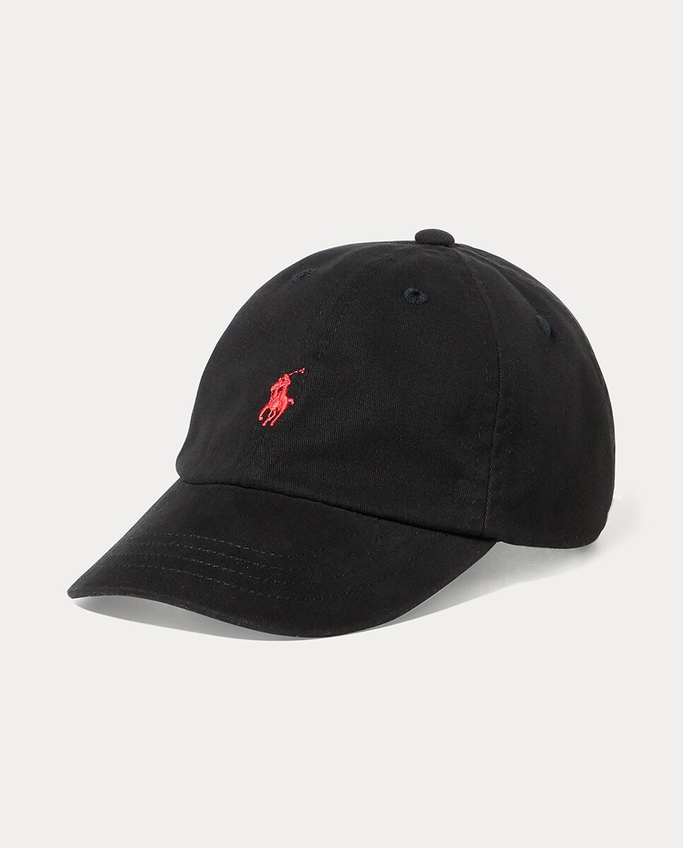 

Кепка для мальчика черная с логотипом Polo Ralph Lauren, черный
