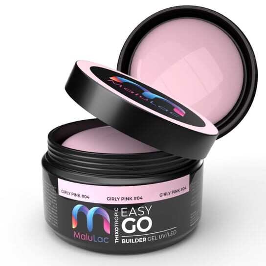 

Гель для наращивания ногтей MaluLac tixo (с тиксотропией) EasyGo Girly Pink 12г