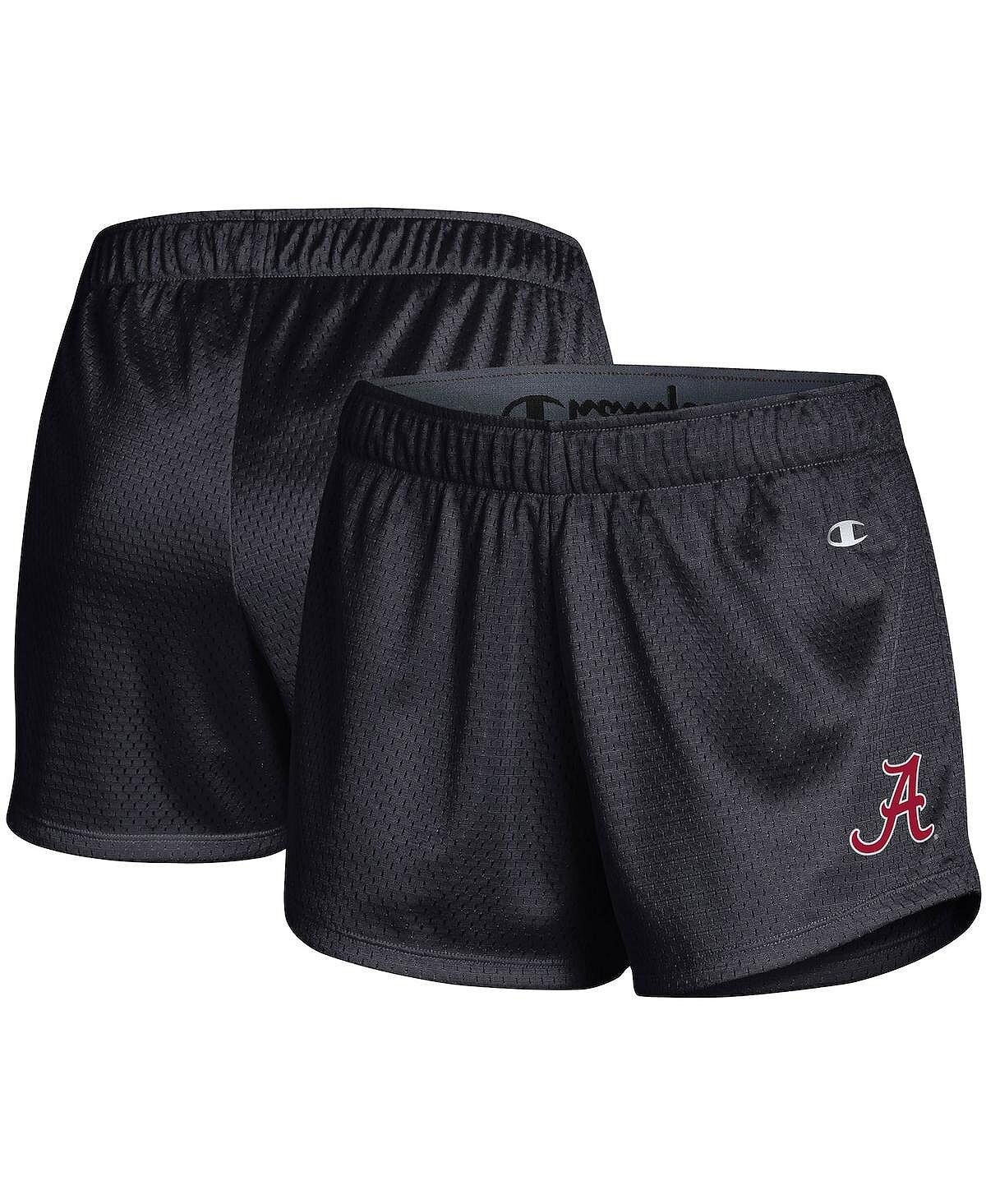 

Женские черные сетчатые шорты Alabama Crimson Tide Champion, черный