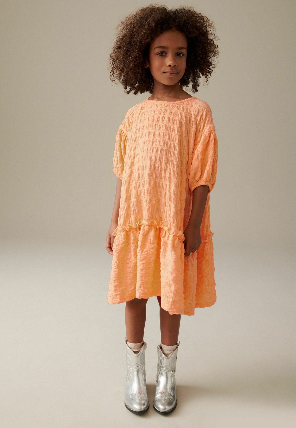Летнее платье Next, абрикосово-оранжевый бегония cascade pendula apricot orange 5 6 1 шт