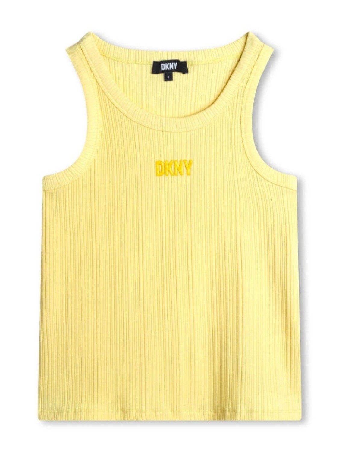 

DKNY топ с логотипом, желтый