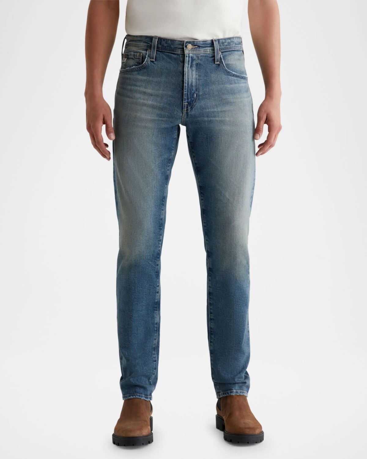 

Мужские зауженные джинсы Tellis Modern Ag Jeans, цвет 24 Years Curato