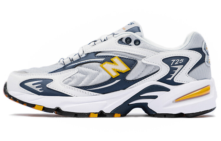 

Унисекс Кроссовки New Balance NB 725 Белый/Темно-синий/Желтый