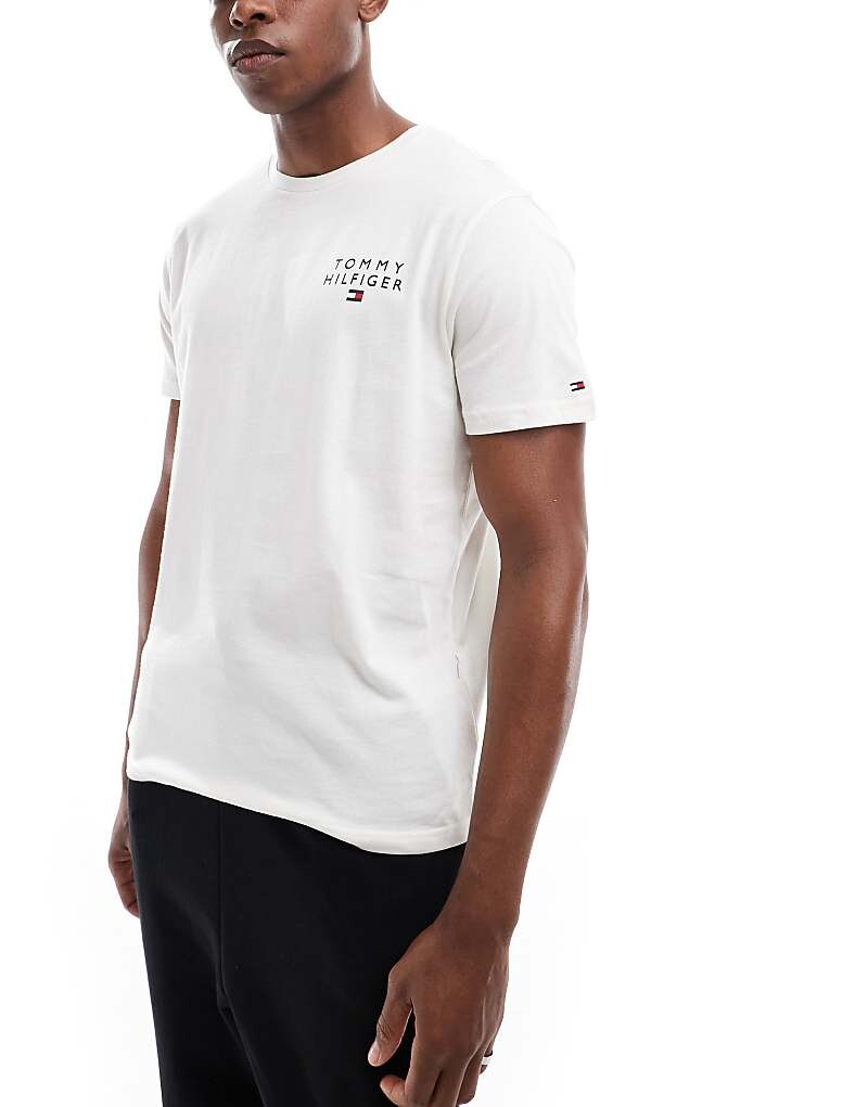

Tommy Hilfiger – Original – Футболка Lounge в цвете Weis