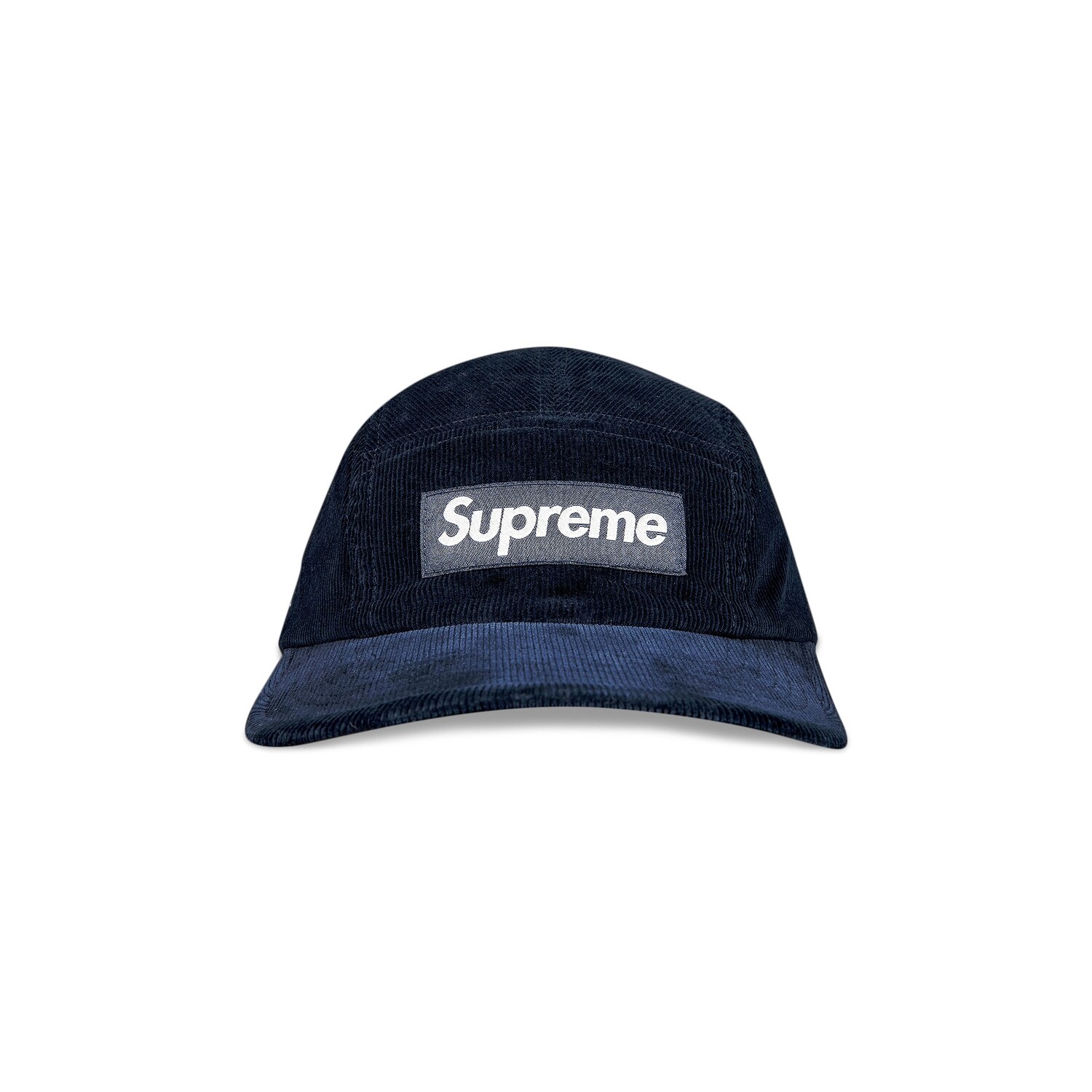 

Вельветовая походная кепка Supreme GORE-TEX темно-синего цвета
