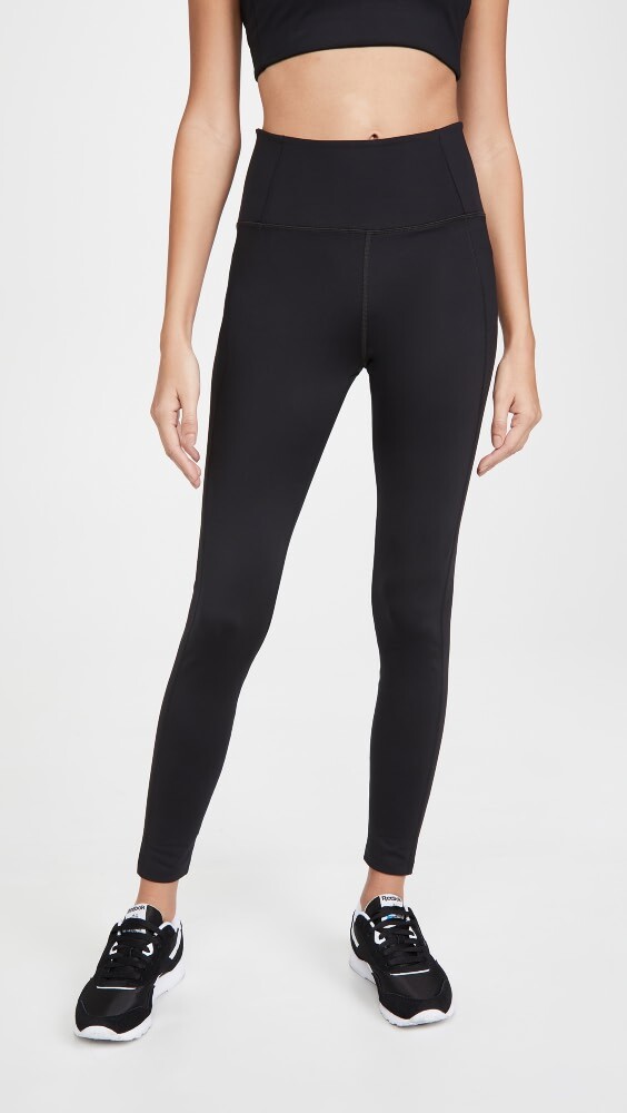 

Леггинсы Girlfriend Collective High Rise Compressive Leggings, черный