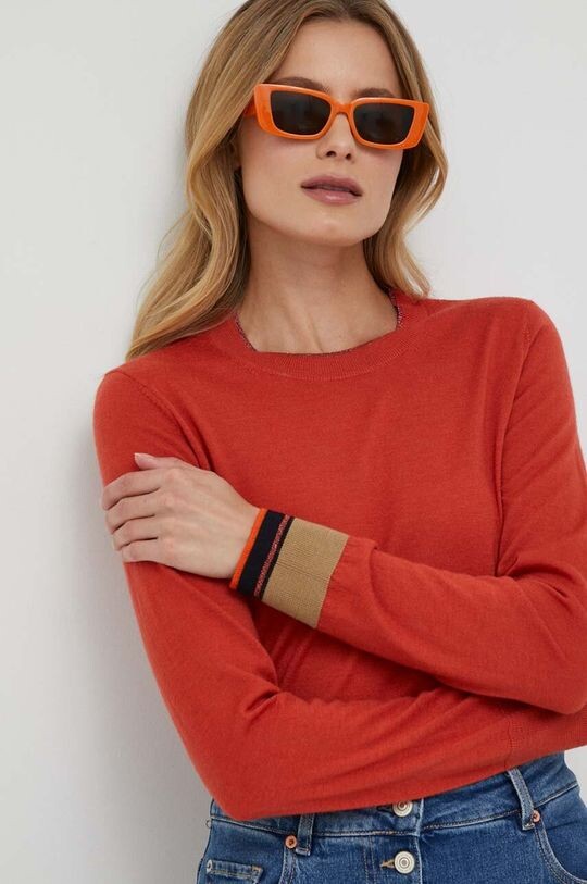 

Шерстяной свитер PS Paul Smith, оранжевый