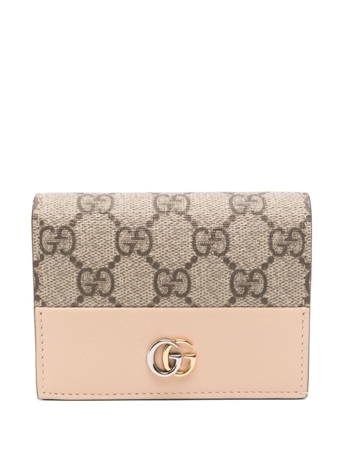 

Gucci кошелек GG Marmont, нейтральный цвет