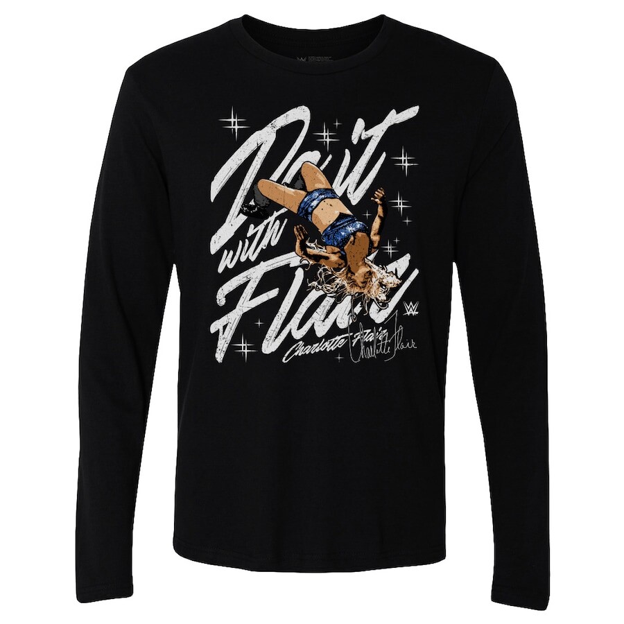 

Футболка с длинным рукавом 500 Level Charlotte Flair, черный
