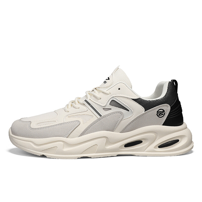 

Кроссовки DEERWAY Chunky Sneakers Men Low-top, белый