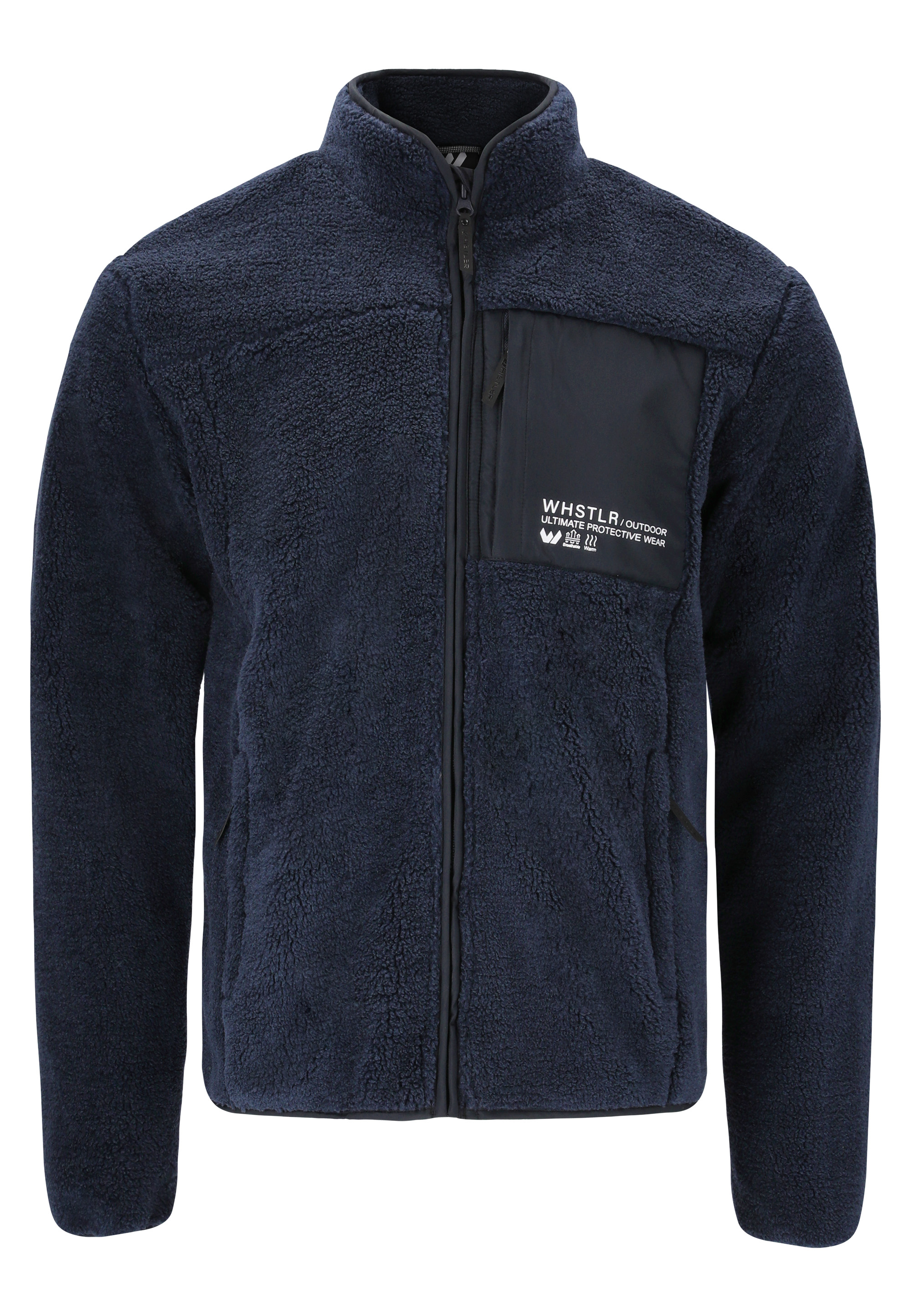 Флисовая куртка Whistler Fleece Sprocket, цвет 2048 Navy Blazer куртка cruz sweatjacke pitt цвет 2048 navy blazer