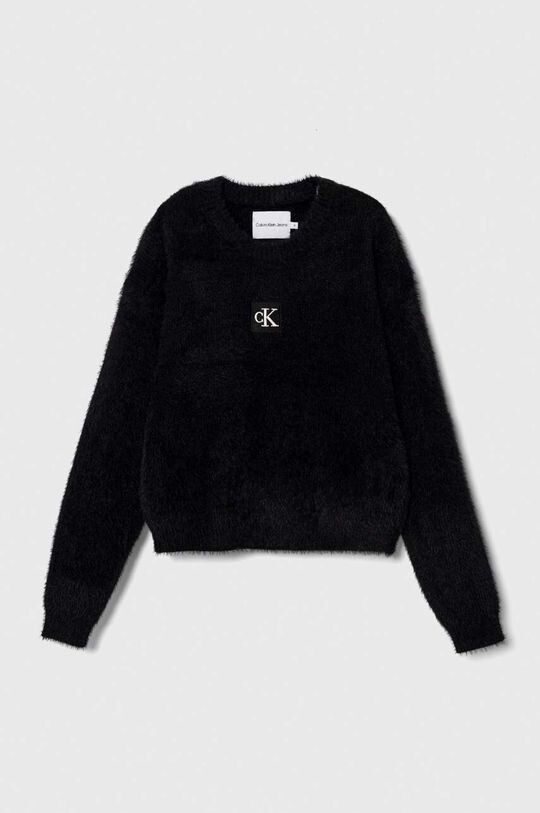 

Детский свитер Calvin Klein Jeans, черный