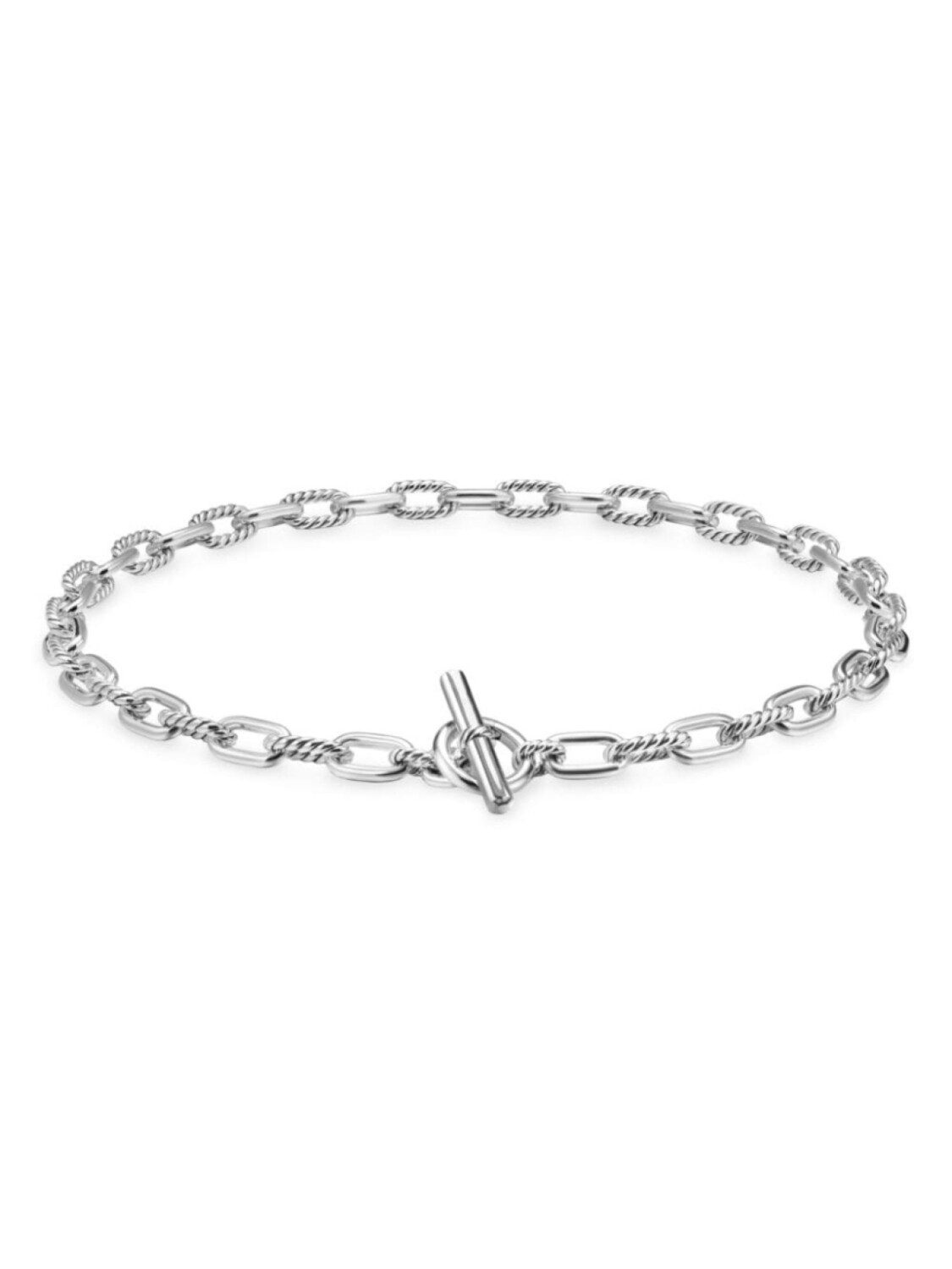 

Ожерелье DY Madison из стерлингового серебра David Yurman, серебряный