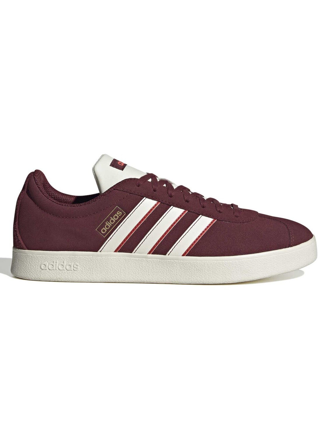 

Кроссовки Adidas Sportswear VL Court Lifestyle Skateboarding Suede, красный