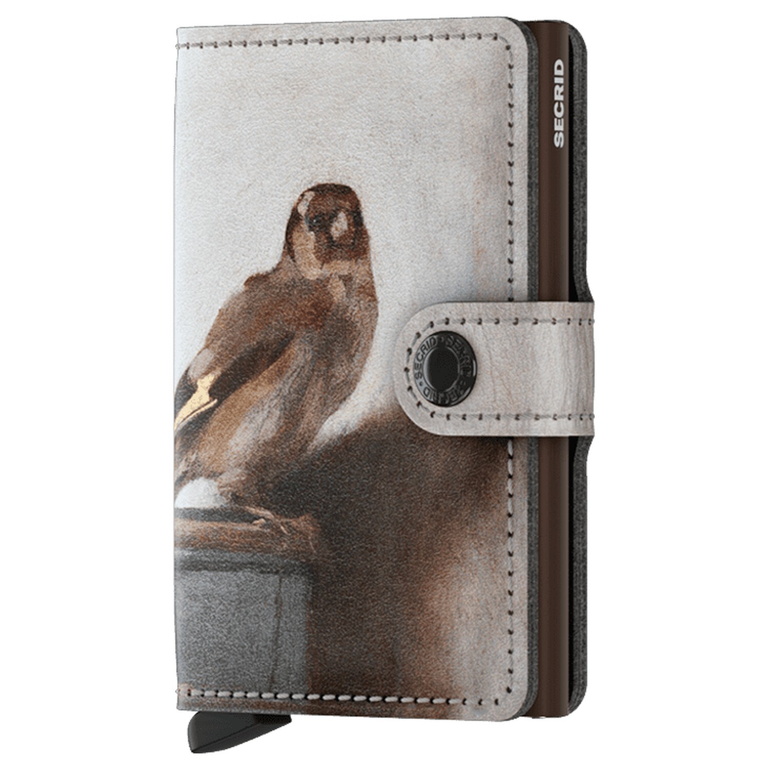 

Кошелек Secrid Art Mini RFID 6.5 см, цвет Mauritshuis Goldfinch