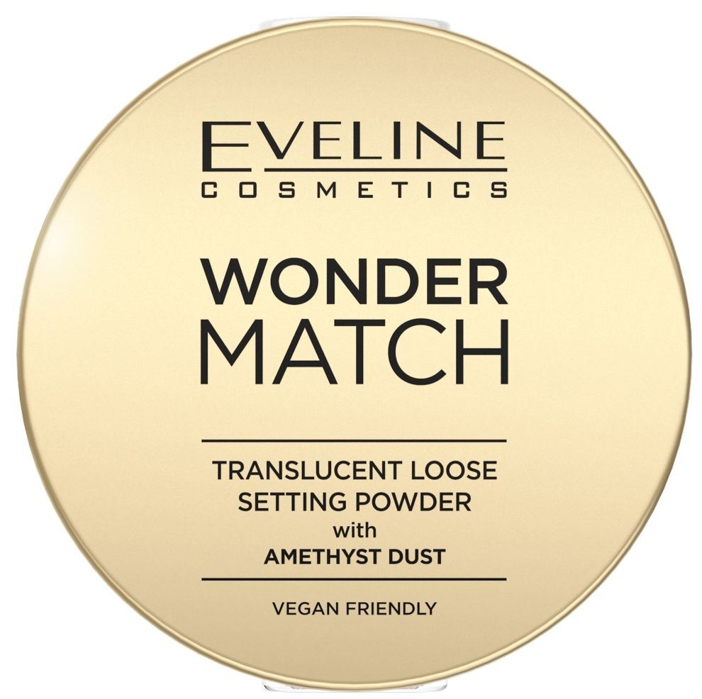 Eveline Wonder Match рассыпчатая пудра, 5 g пудра для лица eveline пудра рассыпчатая для лица wonder match с аметистовой пылью