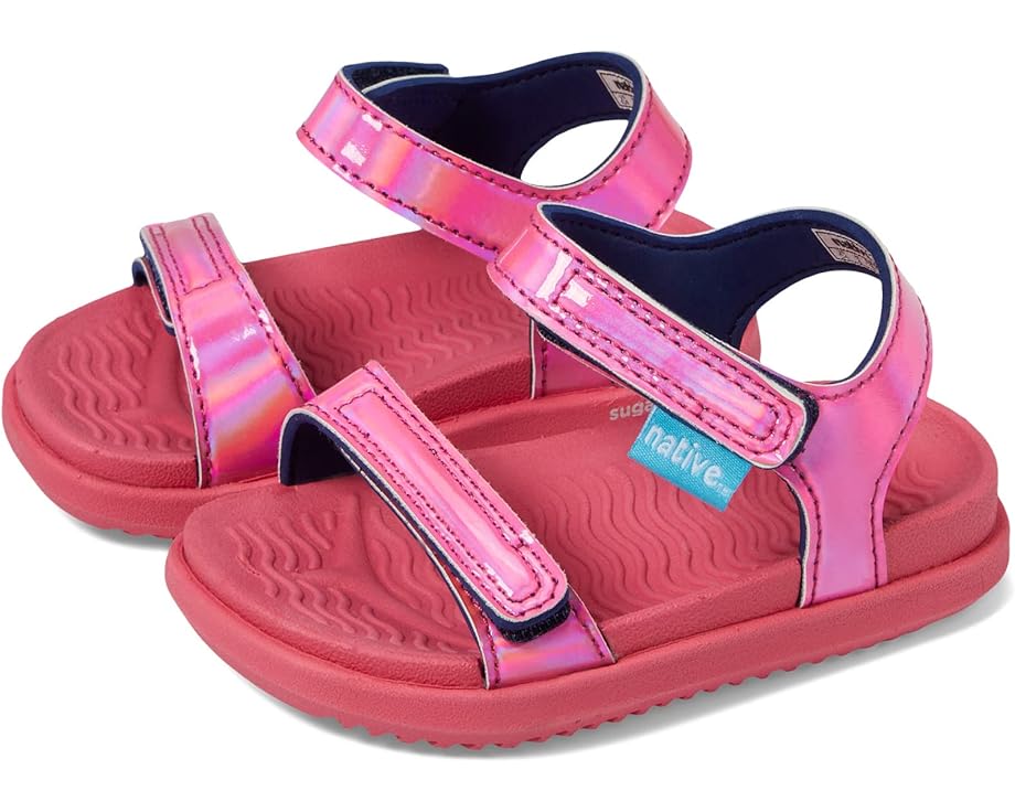 цена Сандалии Native Shoes Charley Sugarlite Hologram, цвет Dazzle Hologram/Dazzle Pink/Dazzle Pink