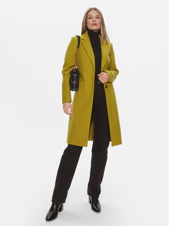 

Переходное пальто стандартного кроя Vero Moda, желтый
