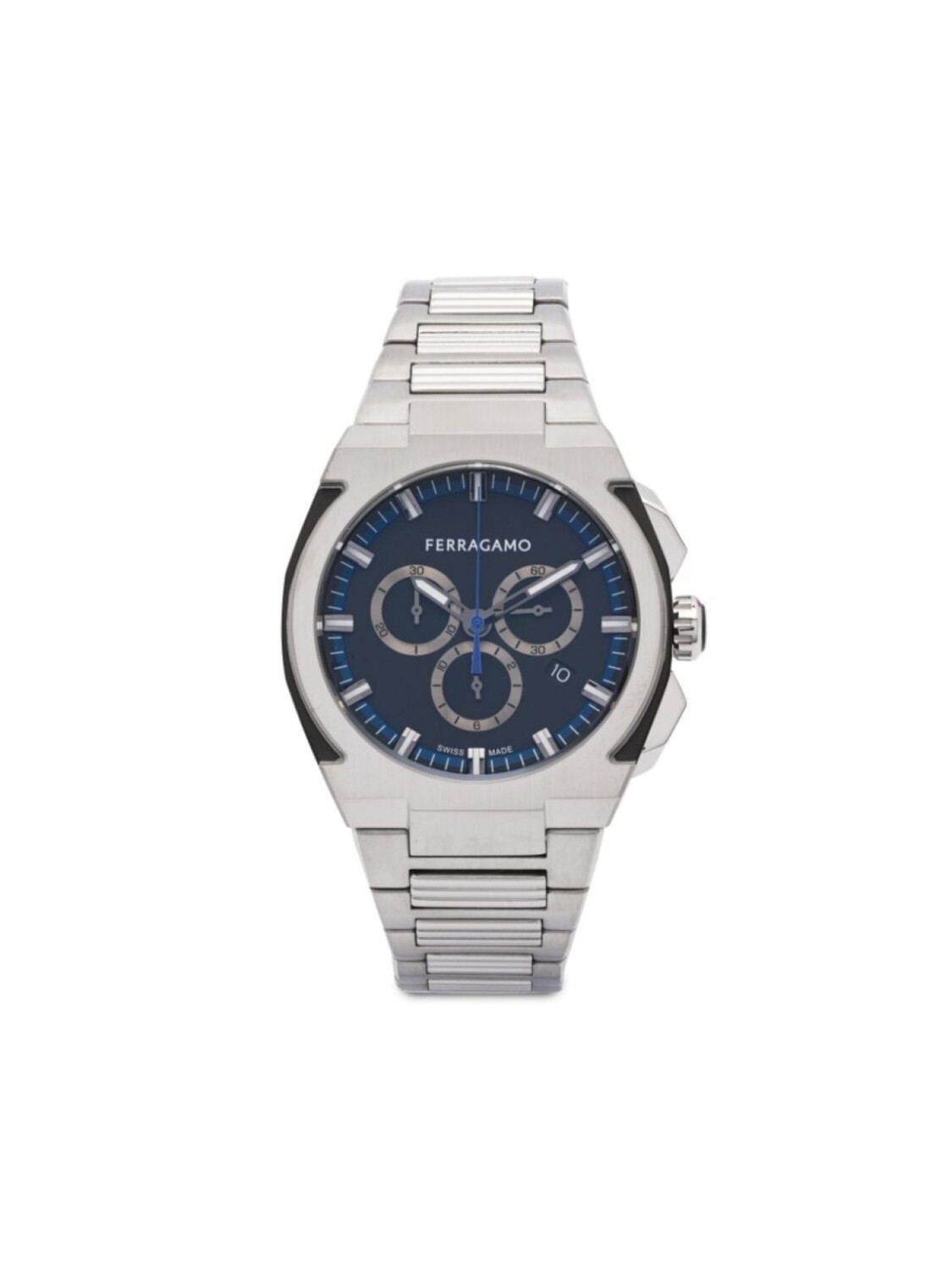 

Ferragamo наручные часы Supreme Chrono 43 мм, черный