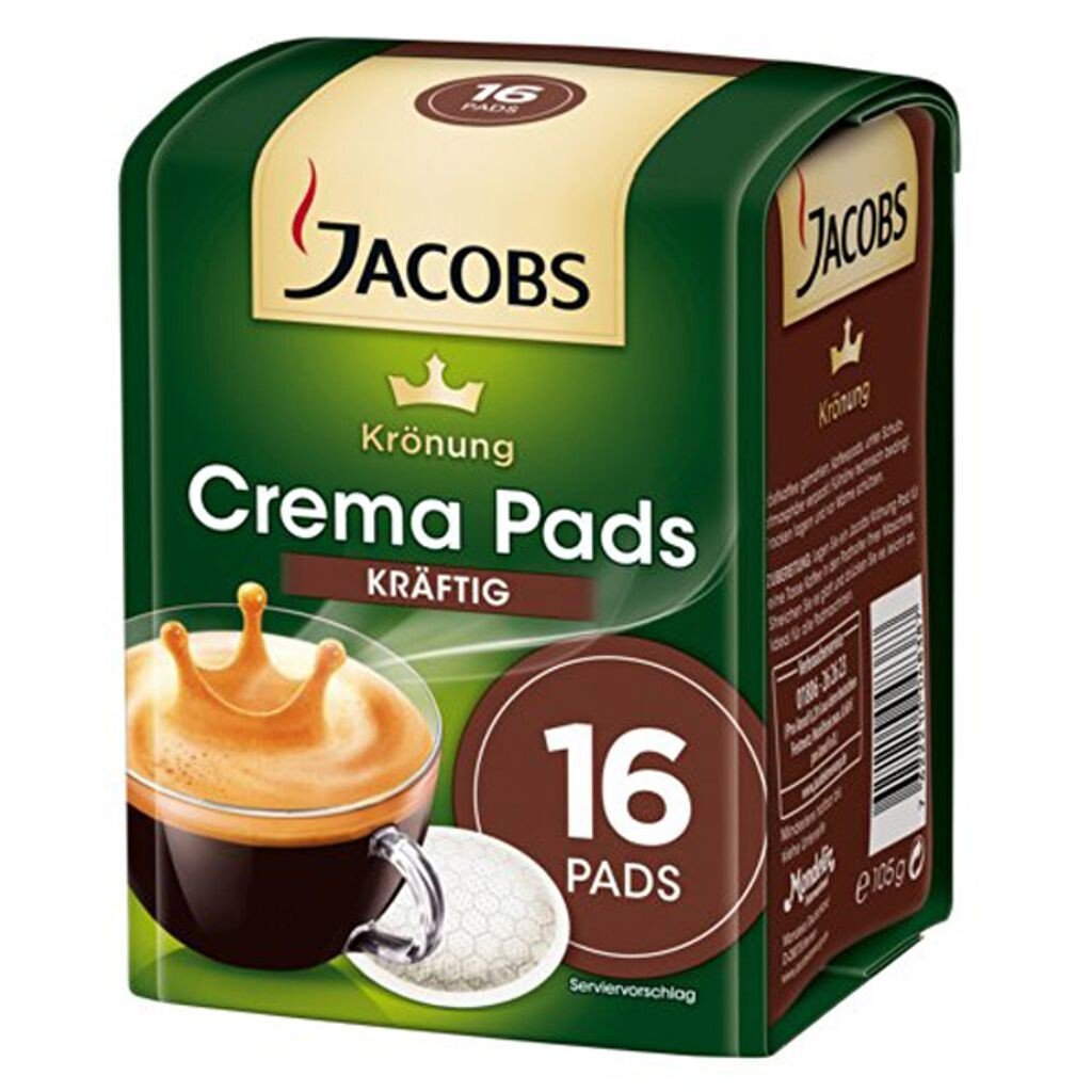 

Jacobs Krönung Pads Strong, упаковка из 5 шт. (5 x 105 г)