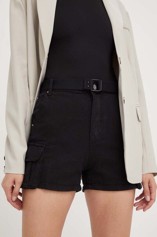 

Джинсовые шорты Answear Lab, черный