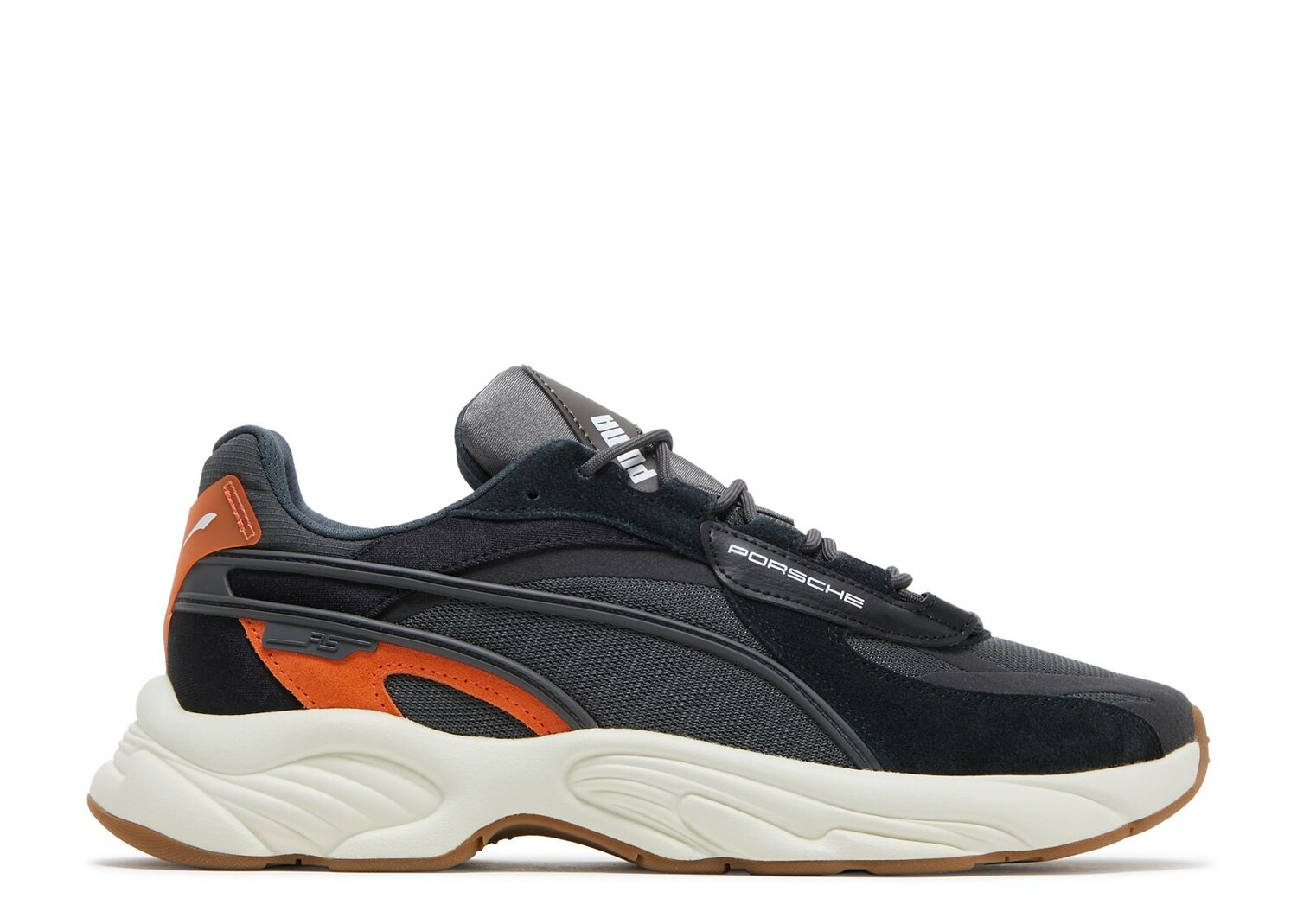 

Кроссовки Puma Porsche Legacy X Rs-Connect 'Asphalt Carrot', черный