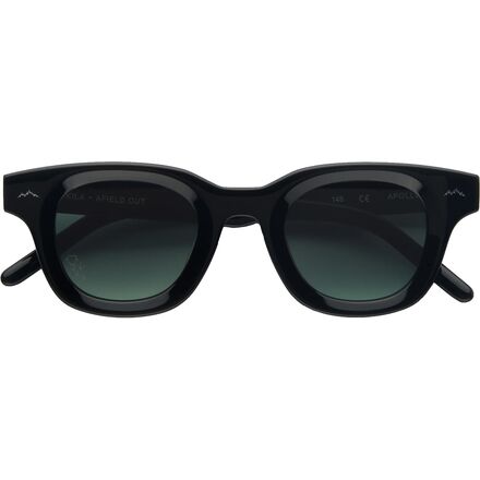 солнцезащитные очки квадратные оправа пластик спортивные градиентные для женщин черный Солнцезащитные очки Apollo Afield Out, черный