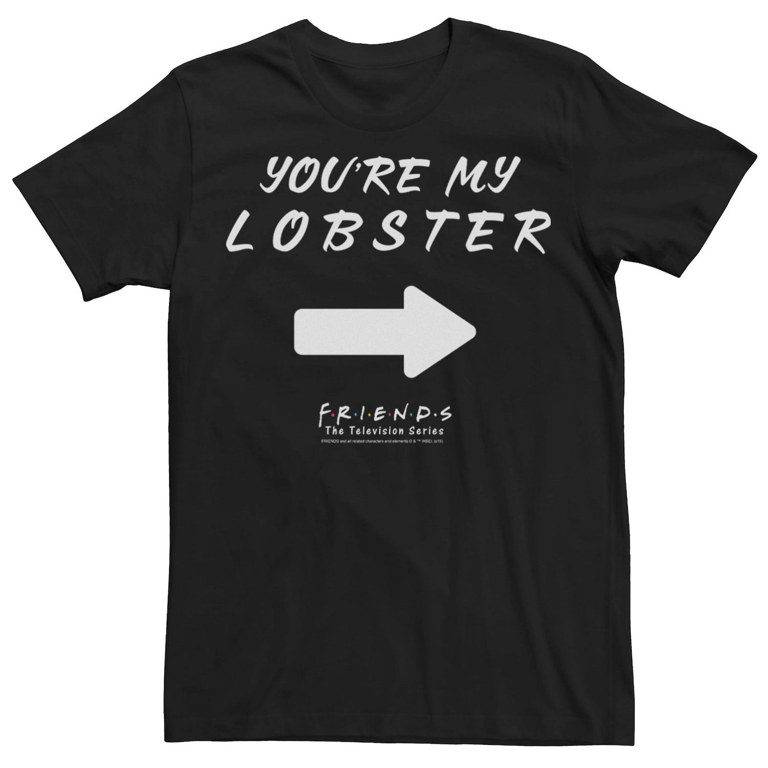 Мужская футболка You're My Lobster Arrow Licensed Character