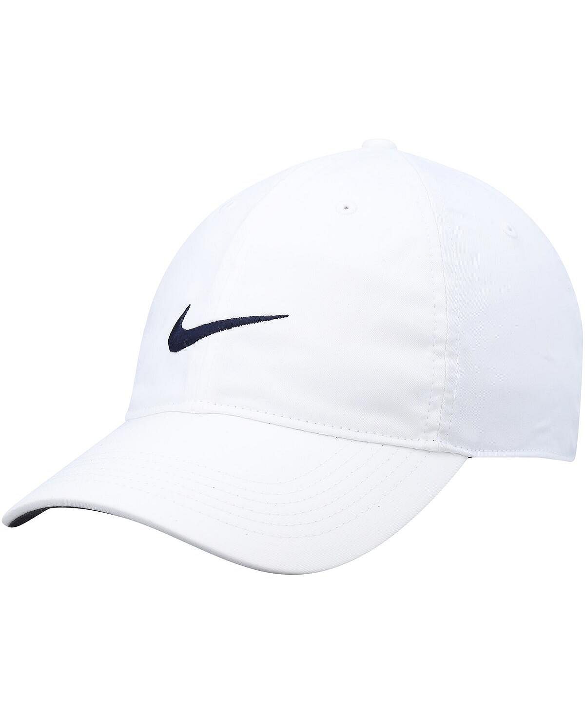 Мужская белая регулируемая шляпа с логотипом Heritage86 Performance Nike