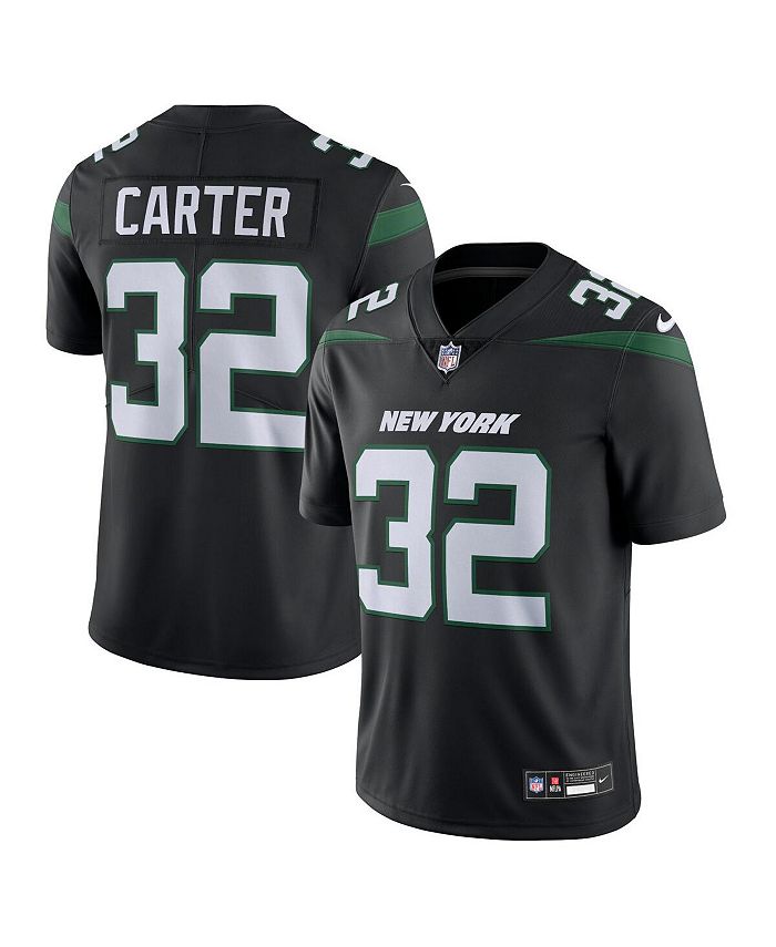 

Мужское черное мужское джерси Michael Carter New York Jets Vapor Untouchable Limited Nike, черный