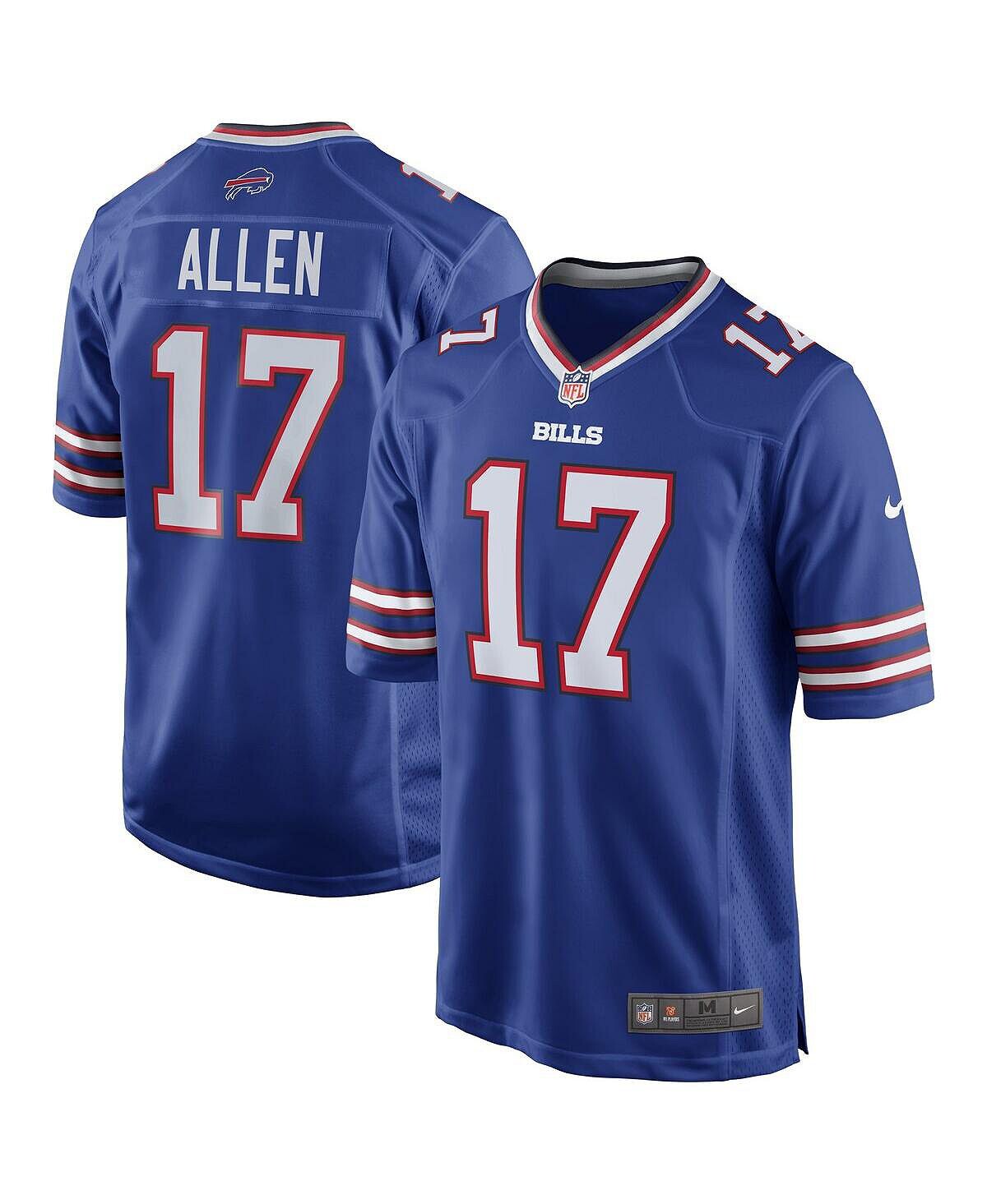 

Мужская майка игрока команды Josh Allen Royal Buffalo Bills Team Game Nike