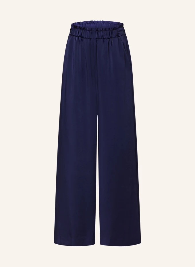 

Брюки марлен из атласа Claudie Pierlot, фиолетовый