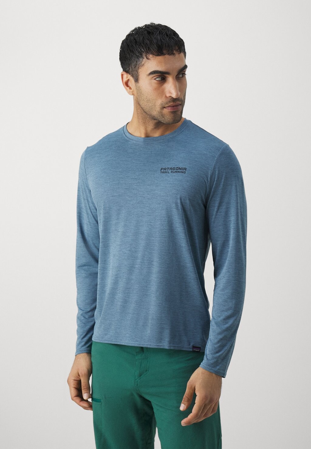 

Топ с длинными рукавами CAP COOL DAILY GRAPHIC LANDS Patagonia, цвет utility blue