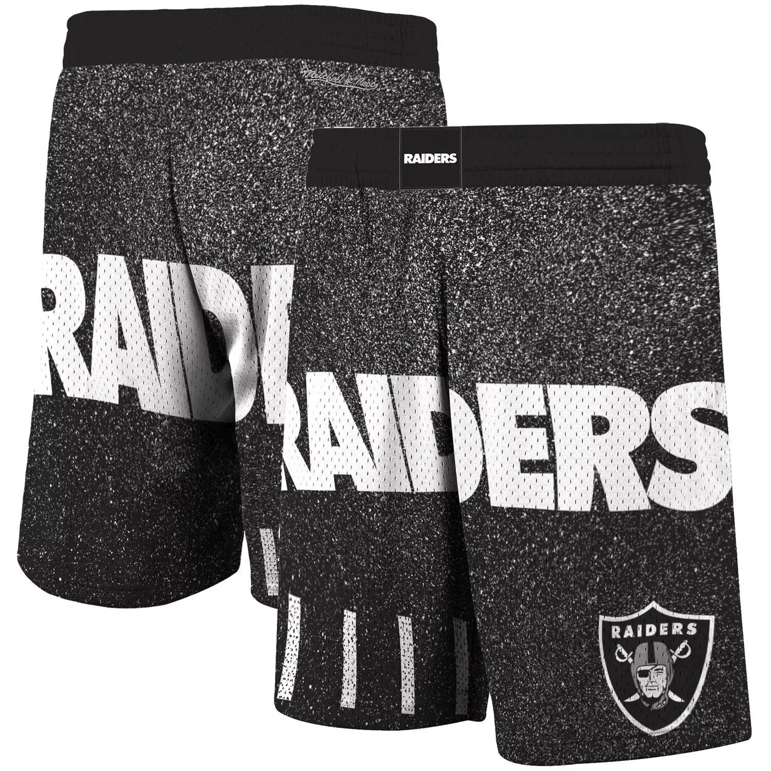 

Мужские черные шорты Mitchell & Ness Las Vegas Raiders Jumbotron