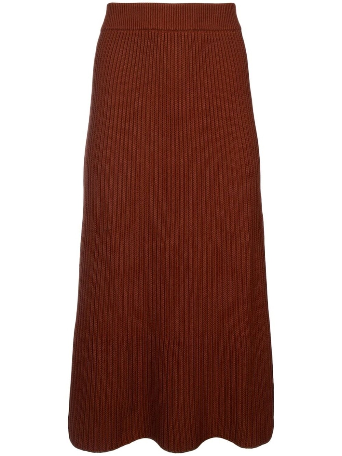 

Юбка миди Loro Piana Ikeda, коричневый