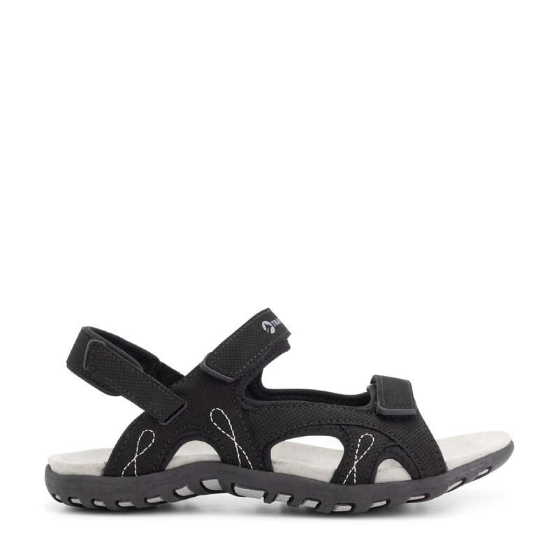 Трекинговые сандалии из искусственной кожи - оптимальный комфорт при ношении - женщины - Stranda Sandal TRAVELIN' OUTDOOR, цвет schwarz
