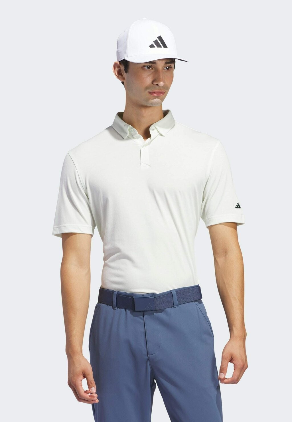 

Поло Go-To adidas Golf, цвет white chalk