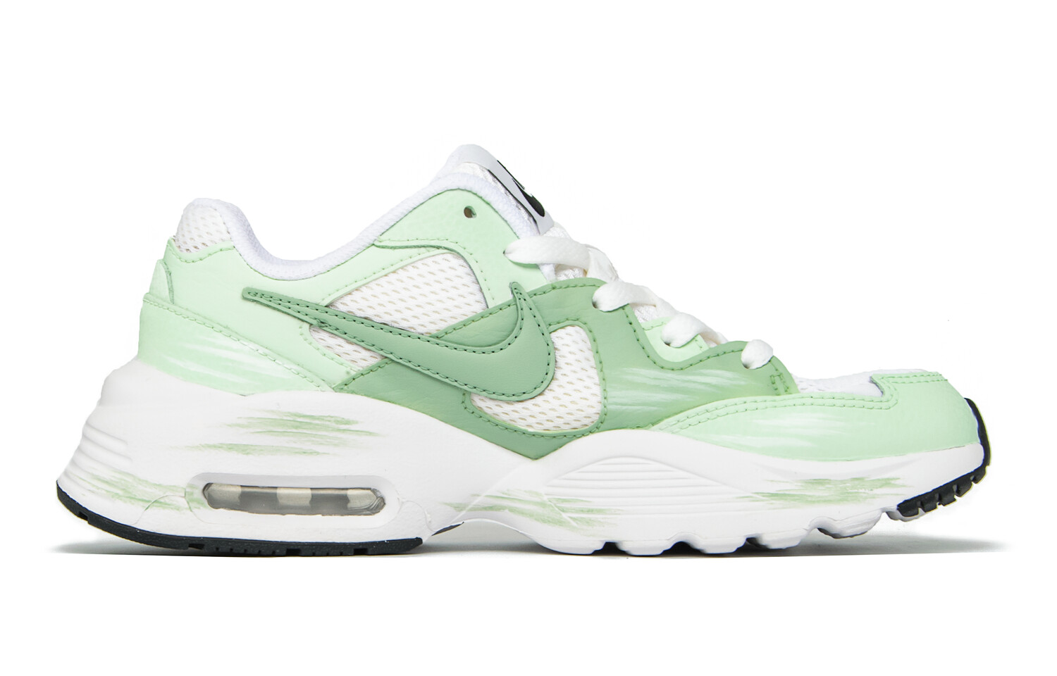 

Кроссовки Air Max Fusion женские с низким верхом, зеленые Nike