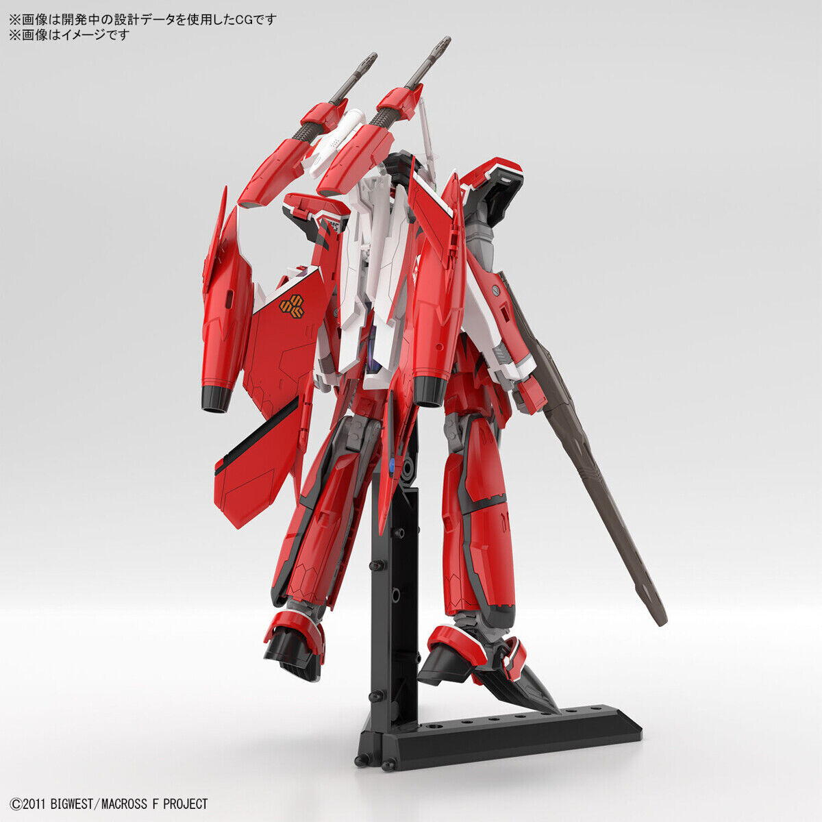 

Сборная модель Macross Frontier - YF-29 Durandal Valkyrie HG 1/100 Scale Model Kit (Alto Saotome Use Ver.)