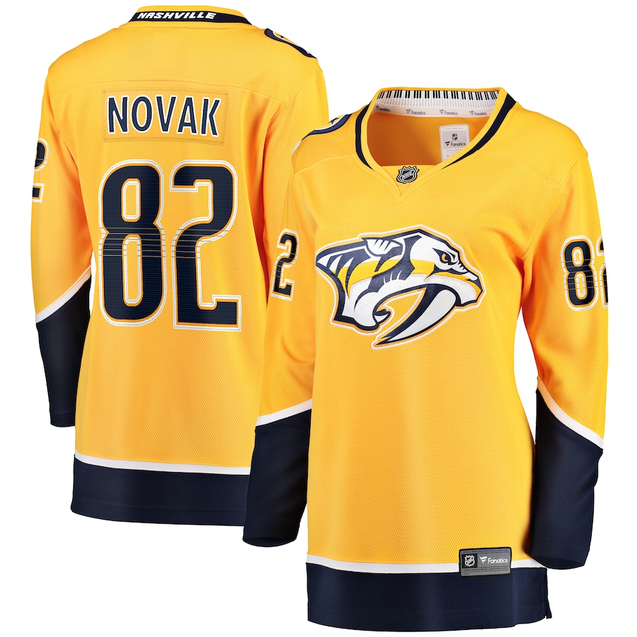 

Джерси Fanatics Branded Nashville Predators, золотой